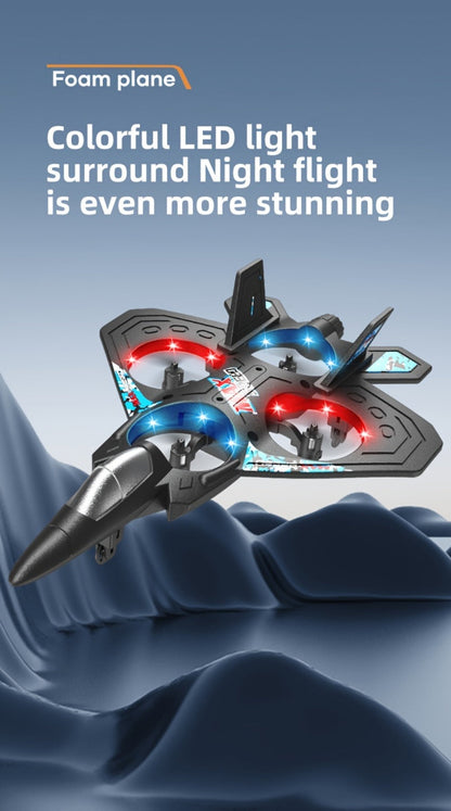 Kids Drone with Altitude Hold for Beginners – Rechargeable RC Flying Toy Indoor Outdoor, Easy to Fly Helicopter Airplane Gift for Boys & Girls Ages 8 9 10 11 12 (Black/Blue/Red)