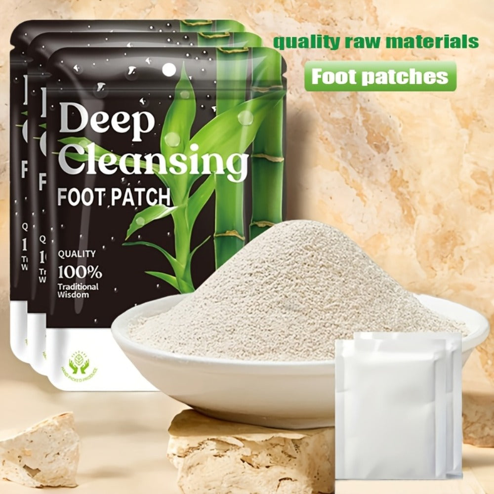 Foot Detox Pads Value Set 50pcs & 150pcs – Bamboo Vinegar & Ginger Deep Cleansing Overnight Patches, Alcohol-Free Natural Plant Formula, Green Golden Lavender Variants, Foot Care Gift for Women Men