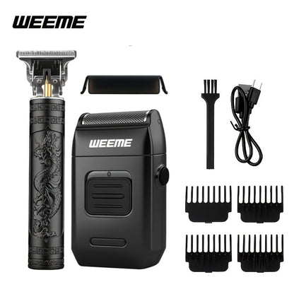 Men's Electric Grooming Kit 4-in-1 — Hair Clipper, Beard Trimmer, Electric Shaver & Nose Hair Trimmer Set, Gradient Design, 2-Piece & 4-Piece Options, Perfect Gift for Husband Dad Boyfriend