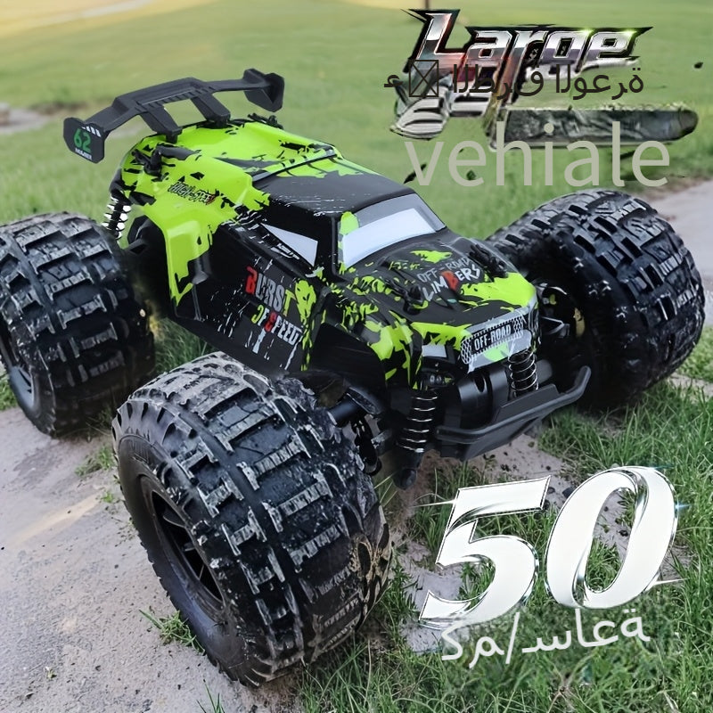Dual Shell Ultra Large RC Off-Road Truck with Full Proportional Drift Control Extreme Grip Tires & High Speed – All-Terrain 4WD Remote Control Monster Truck for Kids Teens Adults Birthday Christmas Gift