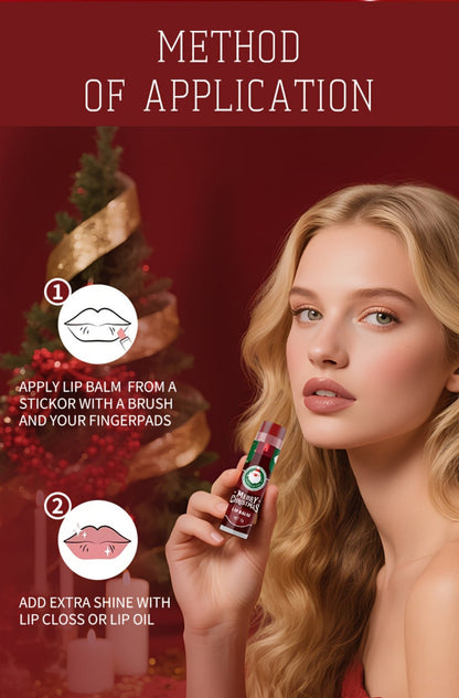 Christmas Lip Gloss & Balm Set 32 Pcs — MISS FACTOR Holiday Gift, Long-Lasting Hydrating Smudge-Proof Formula, Lipstick-Like Tubes, Festive Stocking Stuffer for Women Girls & Beauty Lovers