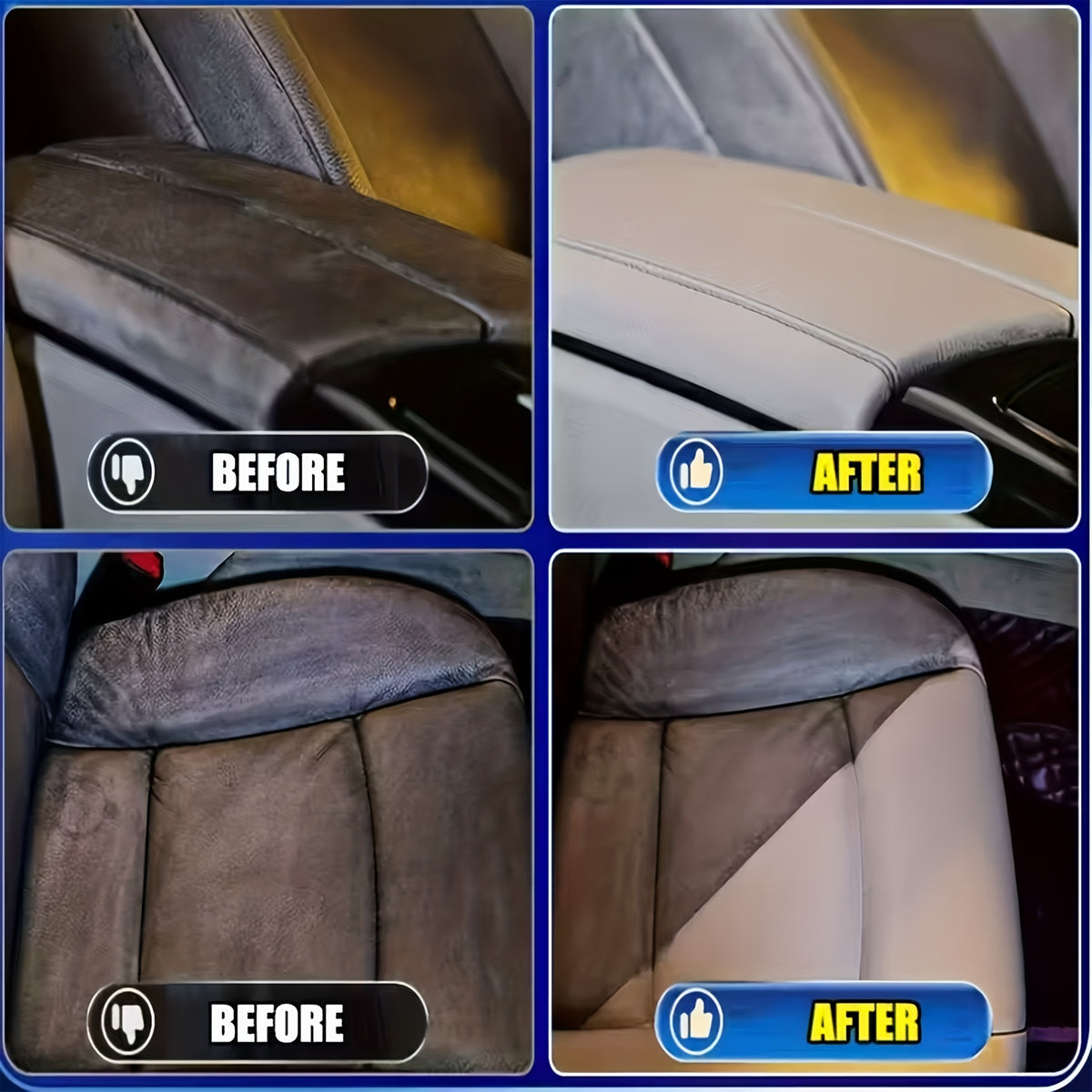 Multi-Purpose Car Renovator - Universal for Interior, Plastic, Fabric, Seats, Large Capacity + Long-Lasting Protection, Easy to Use