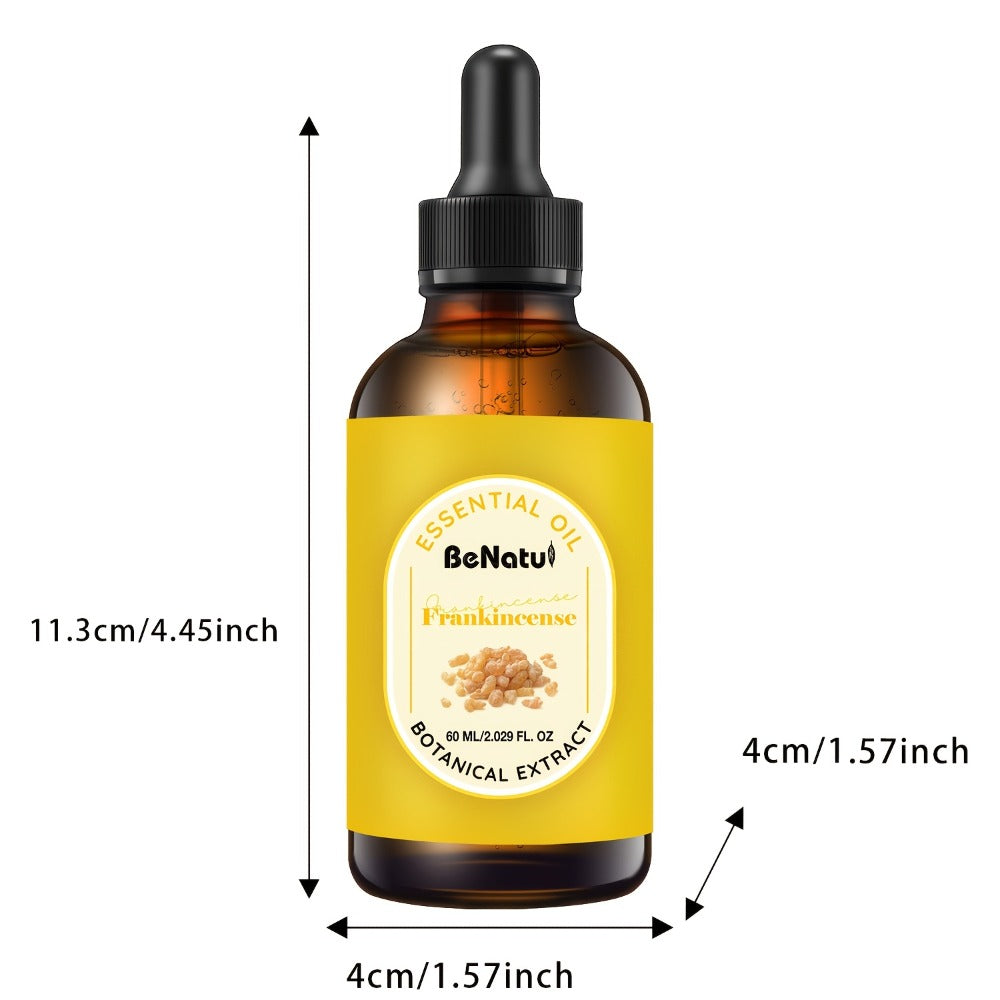 Essential Oil for Diffuser & Humidifier – Frankincense, Argan & Jojoba Oil, Long-Lasting Woody Warm Resin Aroma for Home, Hotel & Room Decor, Candle Making & Aromatherapy, 4.06oz Natural Formula