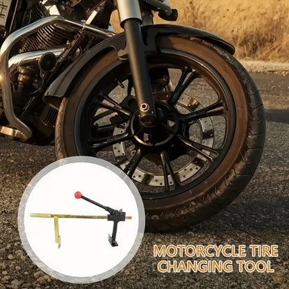 Heavy-Duty Manual Tire Changing Tool, Durable High-Strength Steel Multi-Purpose, Easy-to-Use for Tubeless Tires, Efficient Tire Removal and Installation, 1 pc
