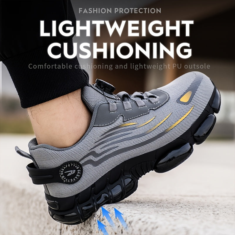 Men's Work & Safety Boots - Steel Toe Protection & Puncture Resistant 699621