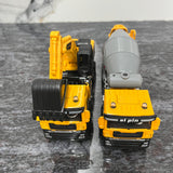 2 Pack Set((Excavator& Mixer)