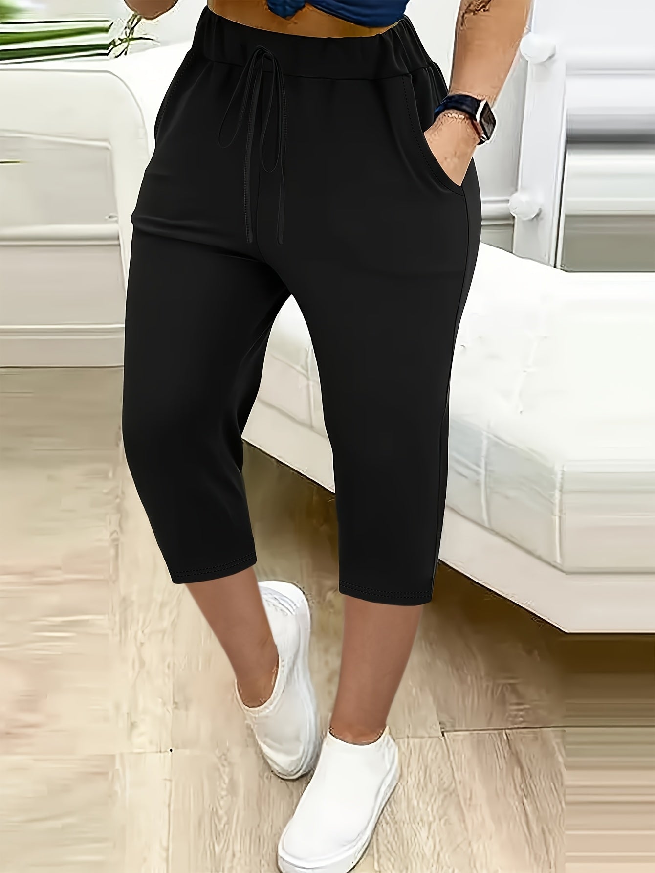 Women's Black Pants - product view 2