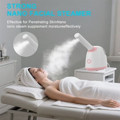 Nano Ionic Facial Steamer with 360° Rotatable Arm for Home & Salon