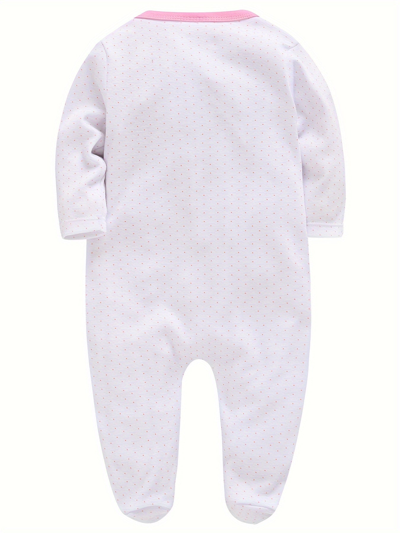 Baby Girl Floral Bodysuit - Long Sleeve