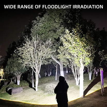 LED Flashlight Rechargeable 1000 Lumen – 2-Pack Super Bright Tactical Flashlight with Digital Display, Camping Fishing Hunting Emergency Lighting, Gift Box Included, Father's Day Gift for Men