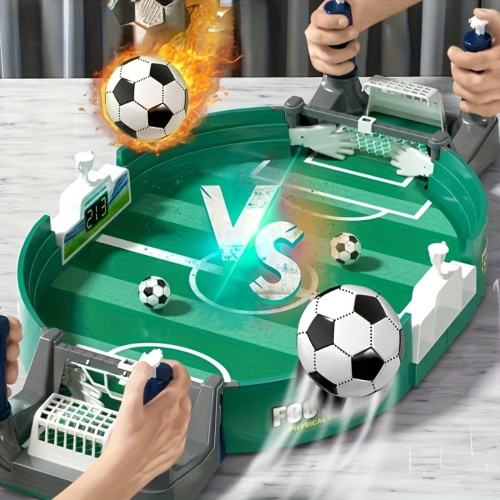 Tabletop Soccer Game for Kids – Portable 2 Player Football Board Game, Parent-Child Competitive Table Football Toy, Durable PP Material, Indoor Family Party Game, Birthday Christmas Thanksgiving Gift