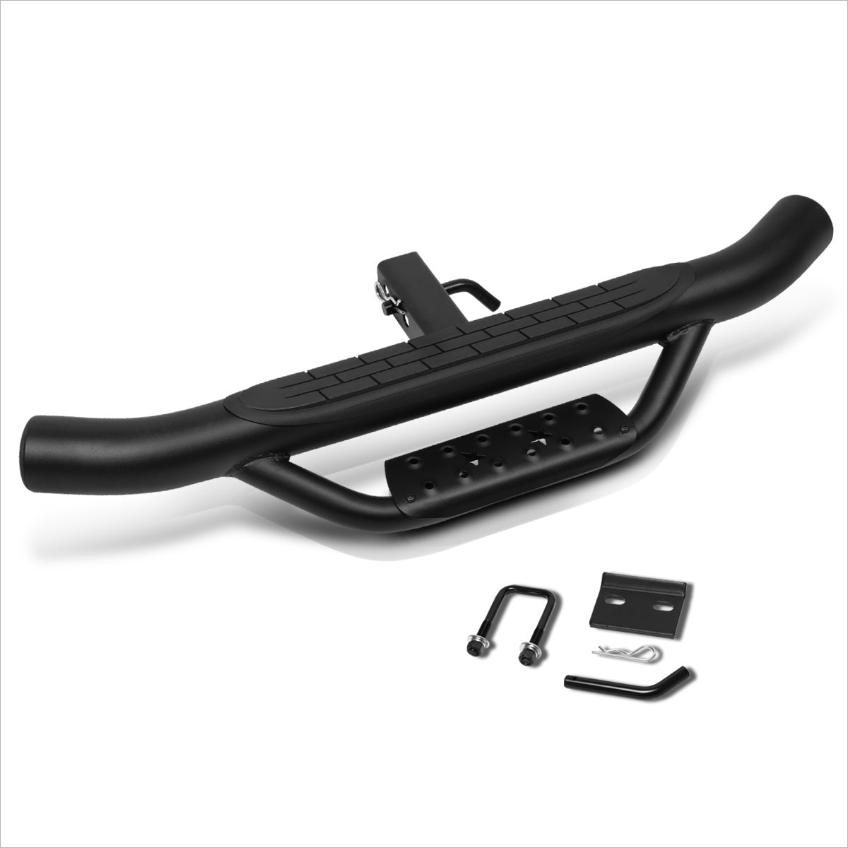 Universal 36"W X 4"OD Trailer Towing Hitch Step Bar+Pin & Clip Fits 2" Receiver