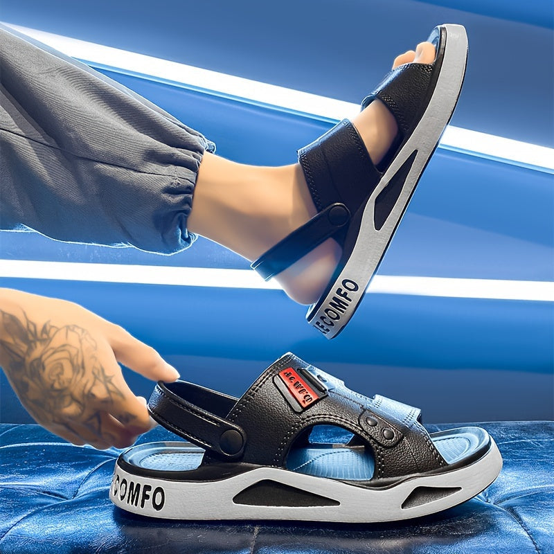 Men's Slippers - Non-Slip Sole for Beach & Water 368421