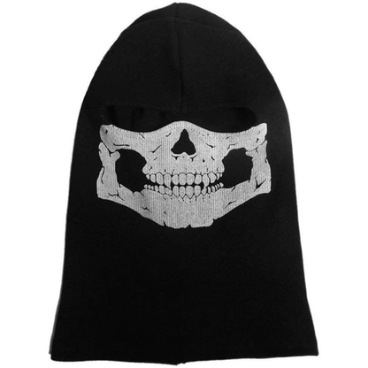 Balaclava Full Face Mask 2 Pack Skull Design – Breathable Full Face & Neck Coverage for Motorcycle Skiing Cycling Hiking Skateboarding Cosplay, Cold Weather Tactical Hood for Men Women