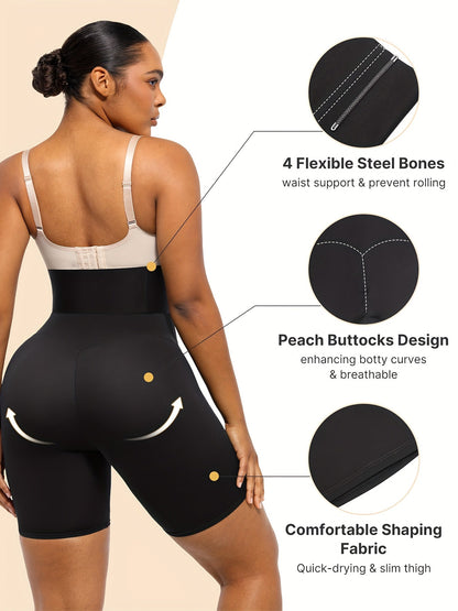 Women's Shapewear Shorts - High-Waist Style 372837