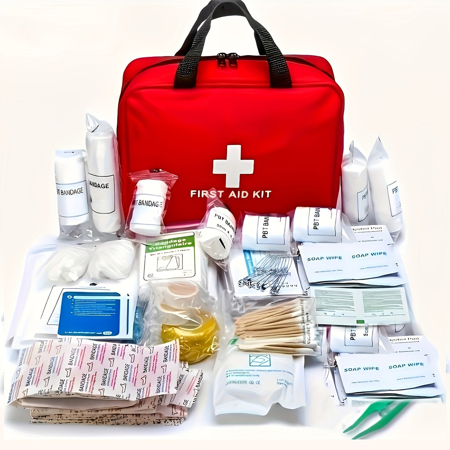 Waterproof Compact First Aid Kit – 25-Piece Premium Trauma Medical Kit for Home, Car, Travel, Camping, Hiking & Boating