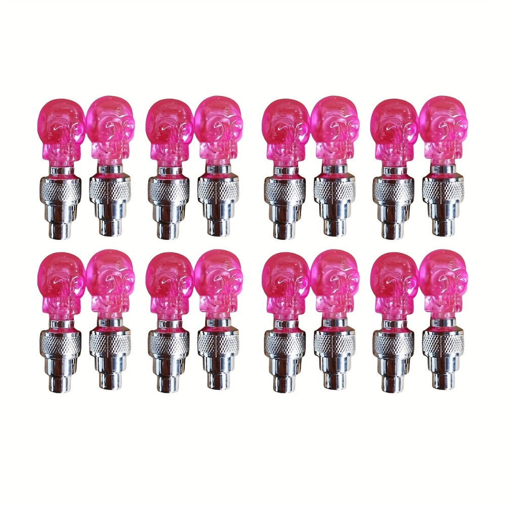 LED Breathing Light Tire Valve Caps – Running Horse & Wind Fire Wheel Light Effect for Car & Motorcycle Wheels
