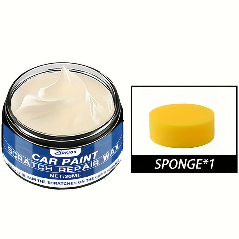 Scratch And Bump Killer, Flawless Scratch Repair Cream, Removes Scratches, Suitable for Car Paint, Wheel Hub, Glasses, Helmet Refurbishment, Multi-Scenario Different Items Restoration And Renewal, Scratch Repair Cream