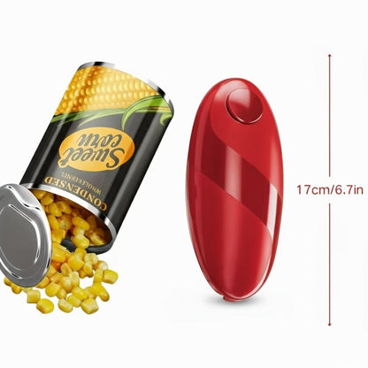 Electric Can Opener One-Touch Automatic – Safe Smooth Edge, Hands-Free Magnetic Lid Lift, Easy Open for Seniors & Arthritis, Universal Fit, Perfect Holiday Gift