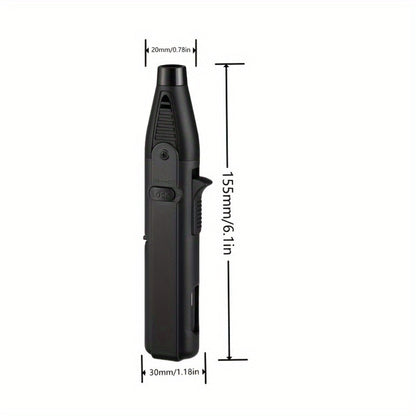 Windproof Torch Lighter 5 Pack Outdoor Butane Gas Lighter Set 1300 1800 Degree Blue Flame Safety Lock Gift Box Camping BBQ Candle Fireplace Butane Not Included