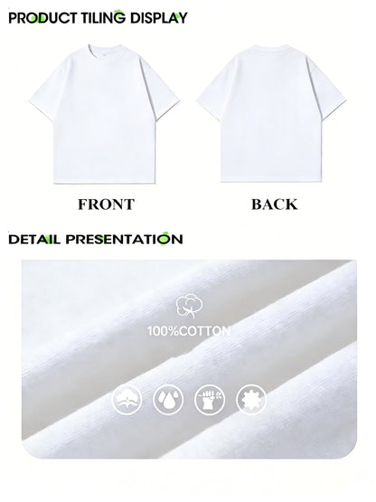 Men's Essential T-Shirt - Round Neck Short Sleeve Everyday Style