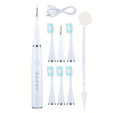 White (5 brush heads + 2 cleaning heads) top