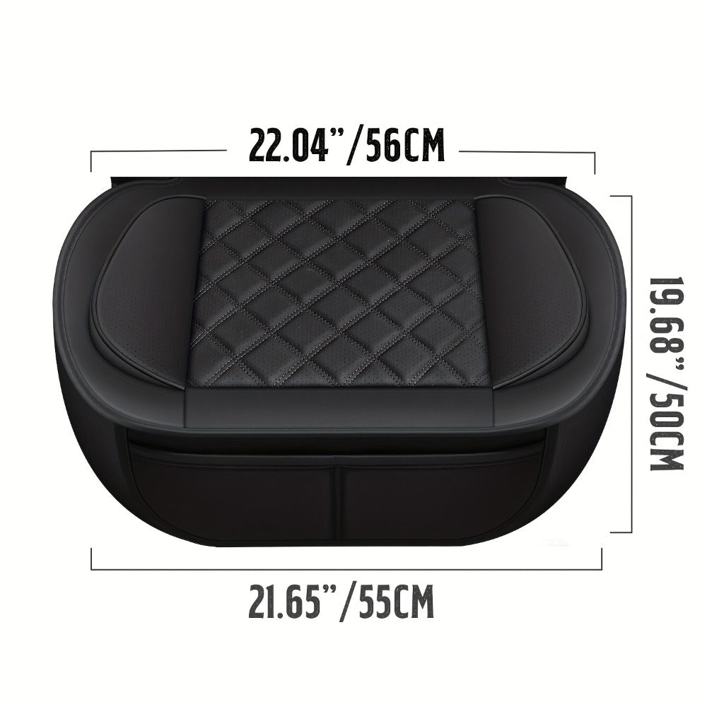 Car Seat Covers Front Pair – Universal Fit Bucket Seat Protector, Anti-Slip Full Surround High-Back Design, 15 Colors, Fits Cars SUVs Trucks