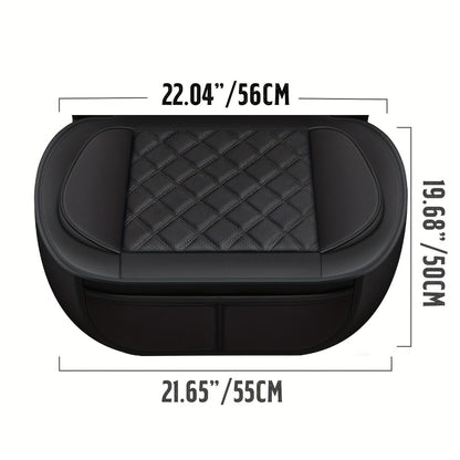 Car Seat Covers Front Pair – Universal Fit Bucket Seat Protector, Anti-Slip Full Surround High-Back Design, 15 Colors, Fits Cars SUVs Trucks