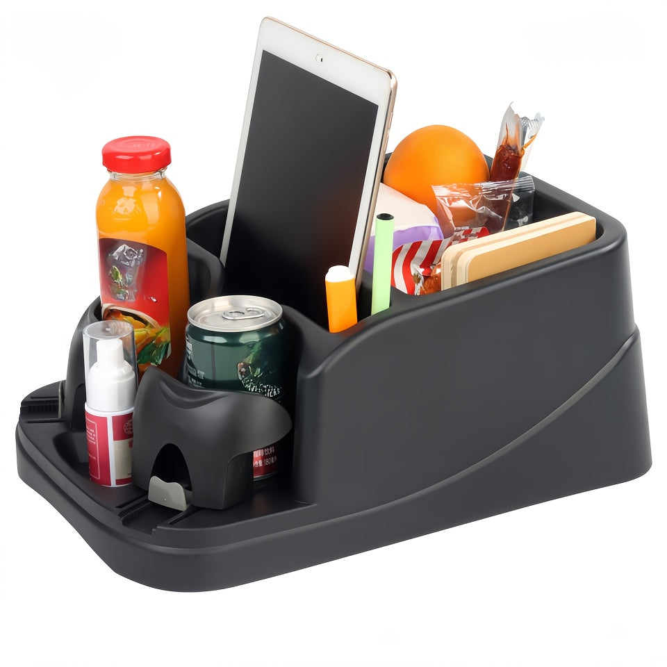 Yidong Is Ideal for Compact Central Consoles, Vehicle Storage Shelves, And Cup Holders Designed for Cars, Trucks, Vans, And Suvs (In Black)