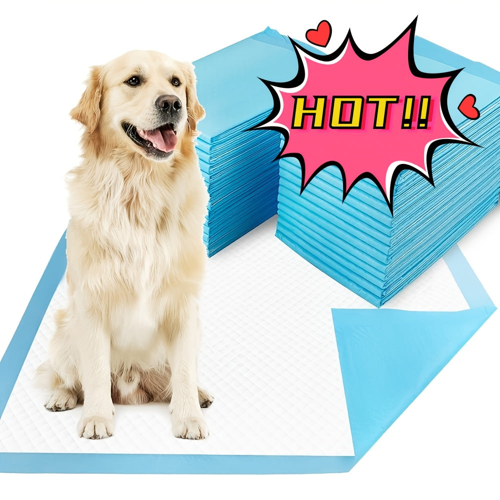 Disposable Dog Pee Pads XXXL Oversized – 6-Layer Waterproof & Odor-Resistant Training Pads for Small & Large Dogs, Puppies & Senior Dogs | 80-Count 23x23" or 100-Count 34x28" Upgraded Options