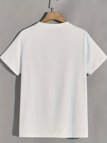 Men's Essential T-Shirt - Round Neck Short Sleeve Everyday Style