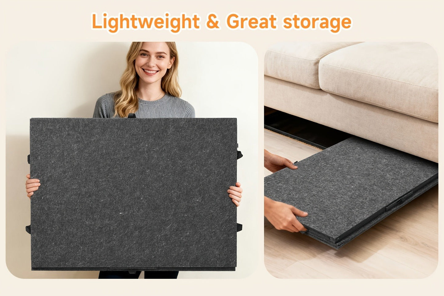 Jigsaw Puzzle Board with Felt Mat & 6 Sorting Drawers - Foldable Roll-Up Puzzle Saver Fits Up to 1000 Pieces | Portable Puzzle Storage Organizer for Adults Kids Family Game Night