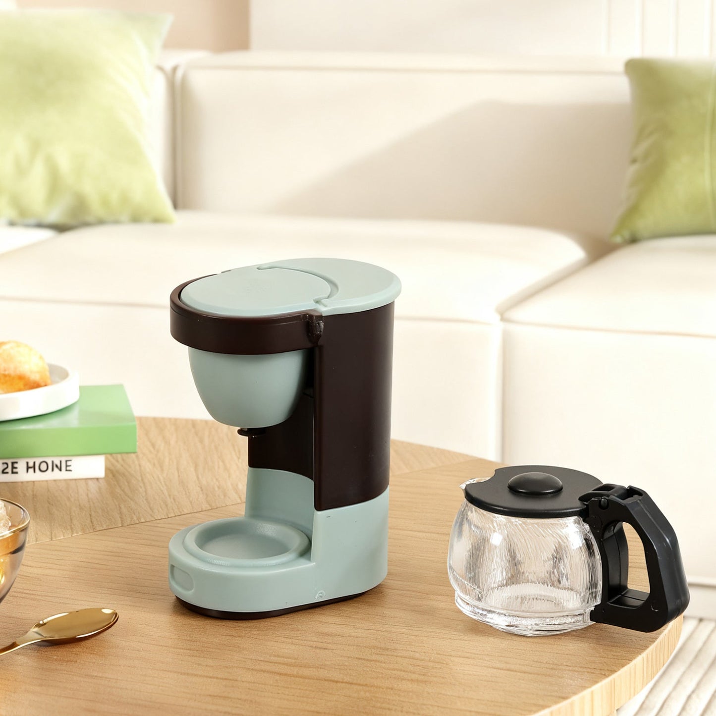 Miniature Dollhouse Kitchen Appliance Set 1:12 Scale 3 Pcs – Rice Cooker, Juicer & Coffee Maker Models, Realistic Dollhouse Decor Accessories, Collectible Gift for Miniature Enthusiasts & Collectors