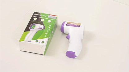 Non-Contact Forehead Thermometer Digital Infrared – 1-Second Instant Reading, Fever Alarm, 3-in-1 Forehead & Object Mode, FSA HSA Eligible, Silent & Memory Mode, 3 Backlights