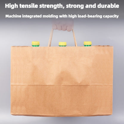Shopping Bags with Handles 49pcs | 16x6x12 Inch Large Retail Gift Bags Bulk | Clothing Boutique Bags for Birthday, Wedding, Mother's Day, Teacher's Day, Anniversary, Craft Exhibition | White, Brown, Black