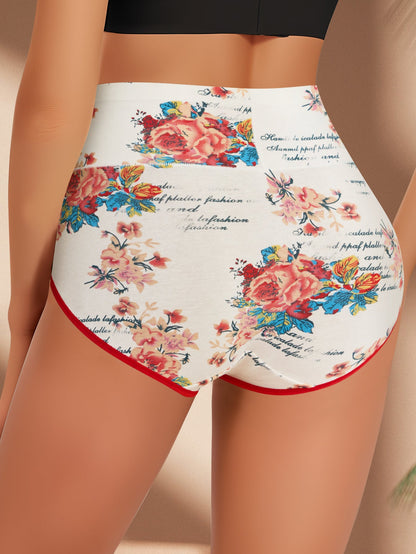Women’s 4-Pack High-Waist Shapewear Briefs - Tummy Control Support - Style 4341