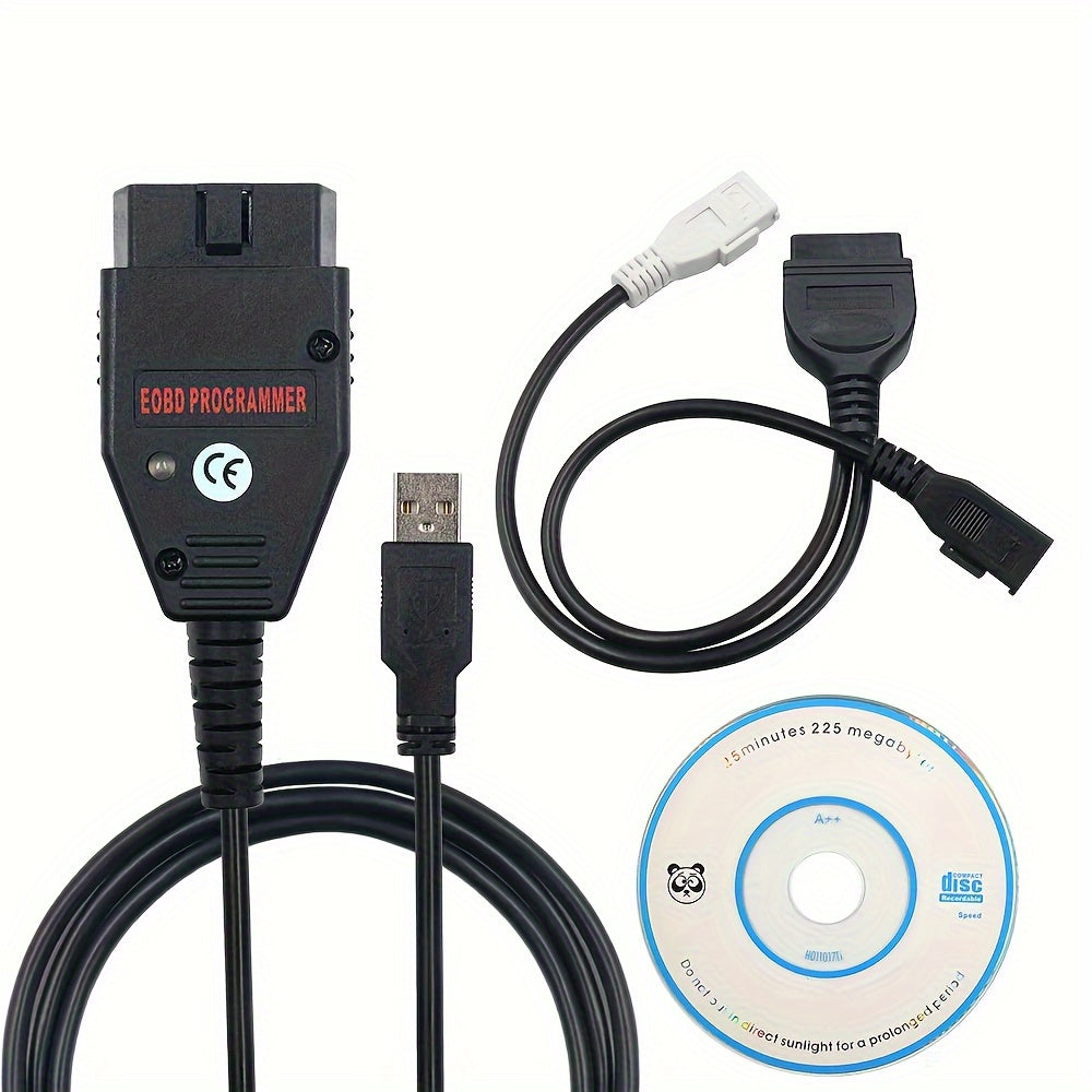 Galletto 1260 ECU Programmer & OBD2 Flashing Cable – ECU Tuning Tool for Toyota, Ford, BMW, Audi, VW, Honda, Nissan, Mercedes | EDC16 EDC15 Diesel & Petrol Cars
