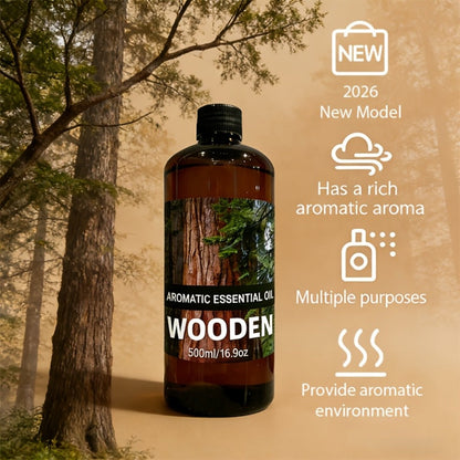Premium Aromatic Oil Rose White Peach Ocean Sandalwood Woody Cologne Long-Lasting Fragrance for Diffuser Air Purifier Bedroom Living Room Car Odor Eliminator