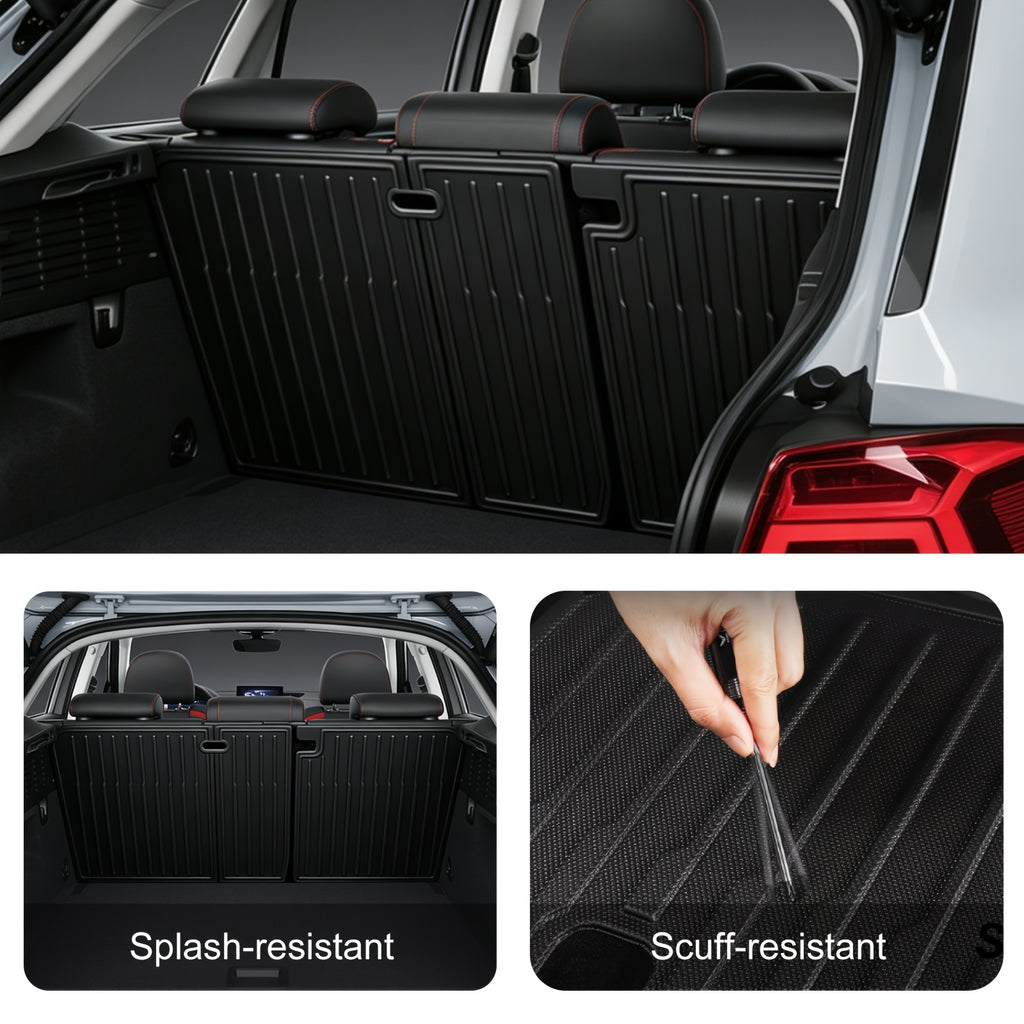 FRUKA 7pcs All Weather TPE Floor Mats And Cargo Trunk Liners for 2025 for TESLA Model Y Juniper/ 2020-2024 for TESLA Model Y/ 2024-2026 for TESLA Model 3 5-Seater (Does Not Fit 7-Seat)