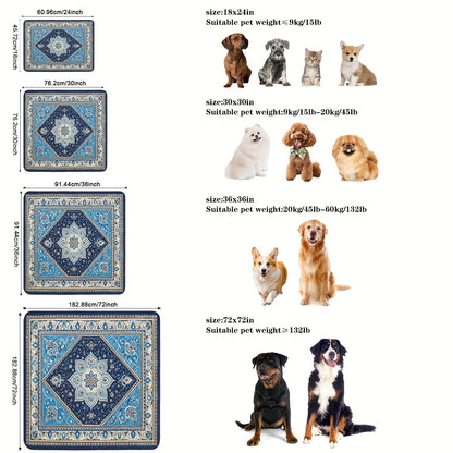 Washable Reusable Dog Pee Pads – Super Absorbent Non-Slip Puppy Training Pads in Multiple Sizes | Heavy-Duty Leakproof Pet Pads for Floor, Crate, Couch & Whelping | 3 Patterns, 4 Size Options