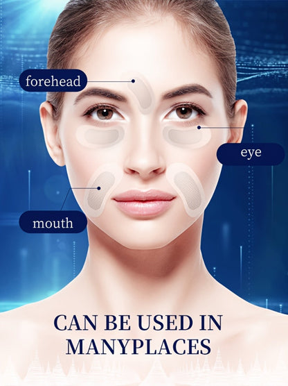 Anti-Aging Microneedle Eye Patches Hyaluronic Acid Dissolving Under Eye Mask for Dark Circles Wrinkles Puffiness Deep Hydrating Moisturizing Skin Care Treatment Set 3 Boxes
