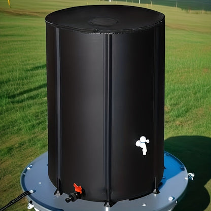 Collapsible Water Tank Large Capacity – Foldable Rainwater Collection System, Drinking Water Safe, 52 to 200 Gallon Options for Irrigation, Swimming Pool, RV & Camping – Green or Black