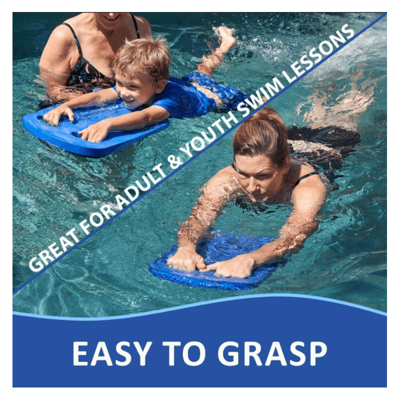 Swimming Kickboard for Adults & Kids – Lightweight EVA Foam Swim Board for Kicking Drills & Stroke Training | Phthalate-Free, Durable & One Size Fits All | 7 Colors Available