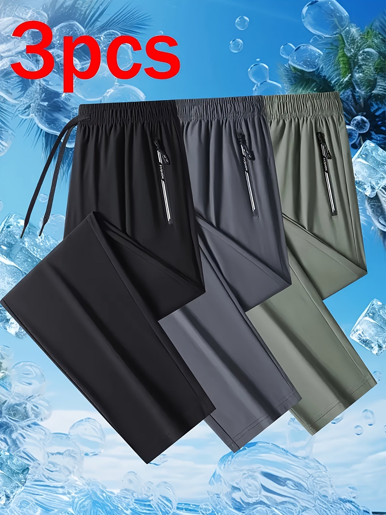 Men's Track Pants - Quick Dry With Pockets