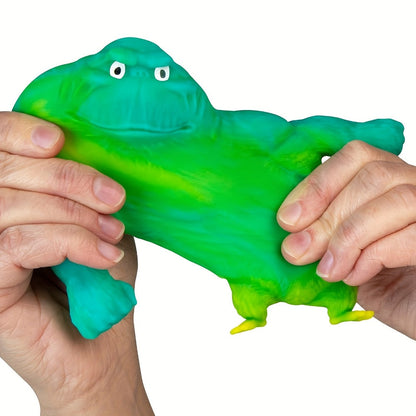 Stretchy Gorilla Fidget Toy Squeeze Monkey – Sensory Stress Relief Squishy Monkey with PVA Sponge Fill, Kids Party Favor Gift for Christmas Halloween Easter Basket Stuffers