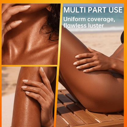 Tanning Lotion 3000X Coconut & Olive Extract Indoor Tanning Accelerator – Deep Bronze Glow Skin-Smoothing Sunless Tanner Keeps Skin Soft & Moisturized 100ml