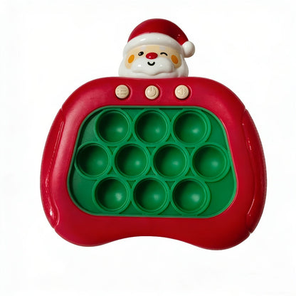 Santa Claus Pop Up Brain Game Toy for Kids – Interactive Click Music Memory Training Toy to Boost Focus Logic Animal Shaped Christmas Gift for Boys Girls