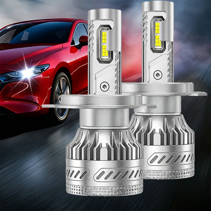 2pcs H1 LED Bulbs, H7 LED Bulbs, H4 LED Bulbs, H11 HB3 9005 Bulbs, HB4 9006 Bulbs, HIR2 Bulbs. Perfect for Car Enthusiasts As A Gift to Enhance Nighttime Driving Safety. Upgraded with 30, 000 Lumens, 350 Watts, Automatic Headlights, 12V, 6500K.