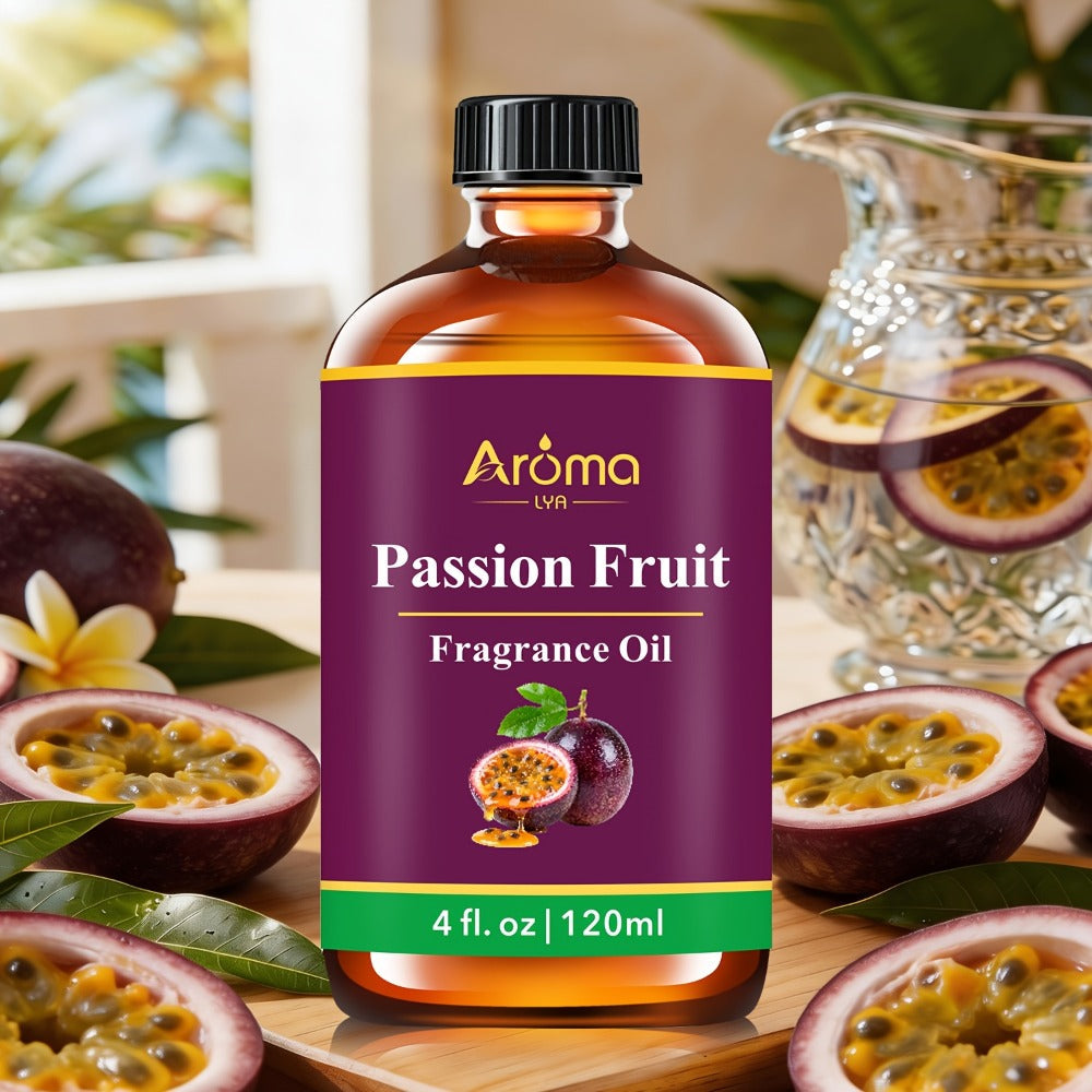 Fruit Fragrance Oil 4oz – Sweet Scented Oils for Diffuser, Candle Making, Soap, Massage & Hair Care | Strawberry, Blueberry, Peach, Watermelon, Cherry & More