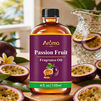 Fruit Fragrance Oil 4oz – Sweet Scented Oils for Diffuser, Candle Making, Soap, Massage & Hair Care | Strawberry, Blueberry, Peach, Watermelon, Cherry & More